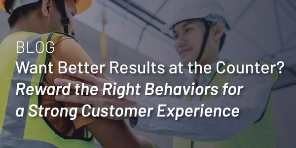 Reward the Right Behaviors at the Counter