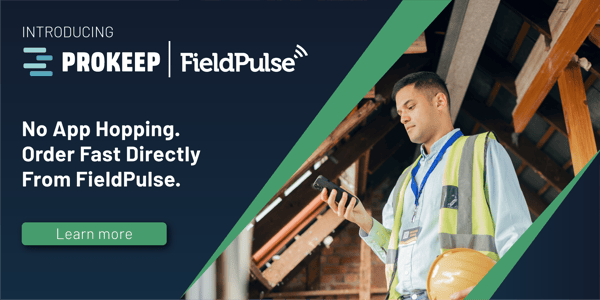 FieldPulse + Prokeep Supplier Chat Partnership
